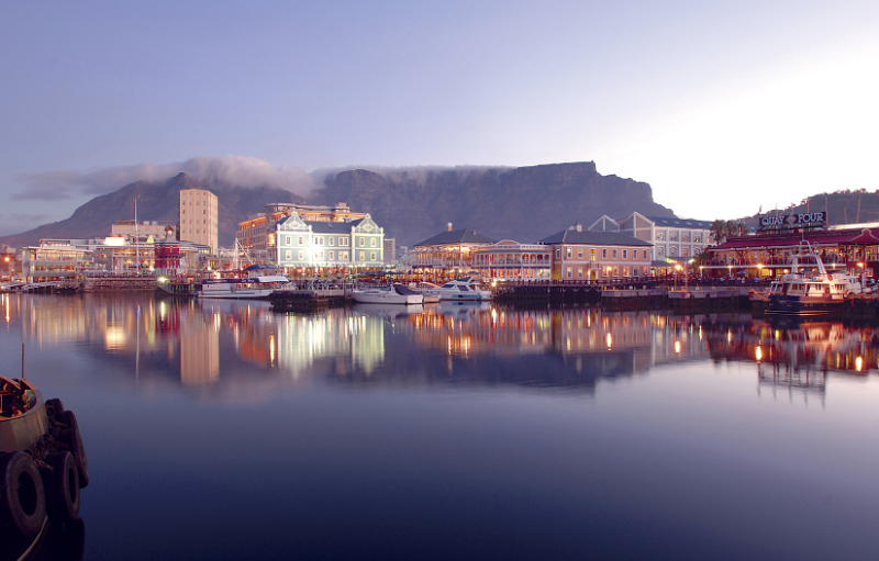 V&A Waterfront has Iconic Table Mountain as Background